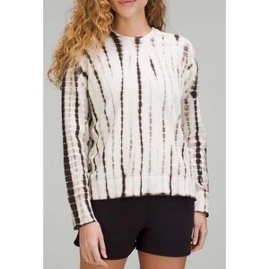 Lululemon Tie Dye Crew Neck Sweater